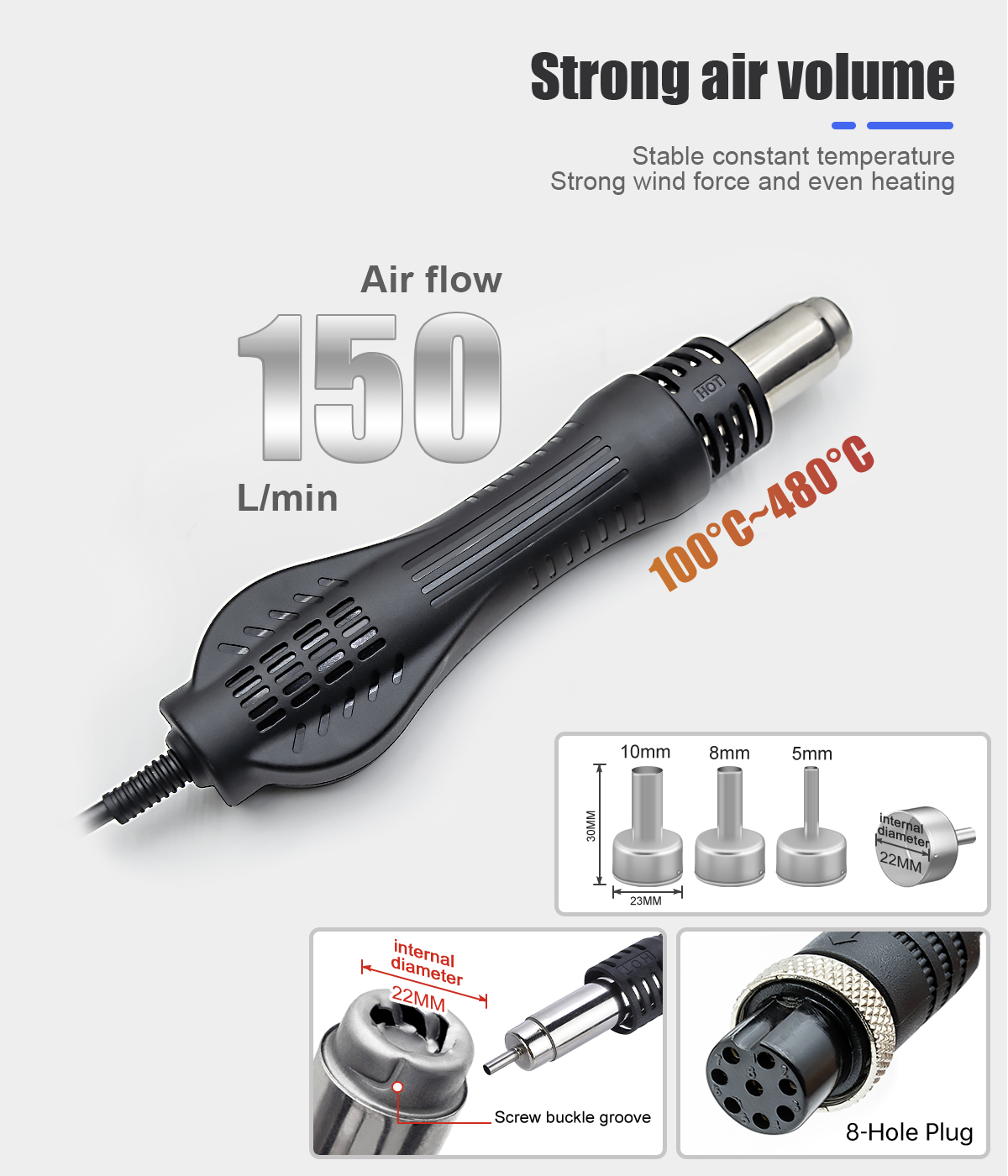 2 in 1 750W Soldering Station  - 2 In 1 Soldering Rework Station 750W 评论和价格
