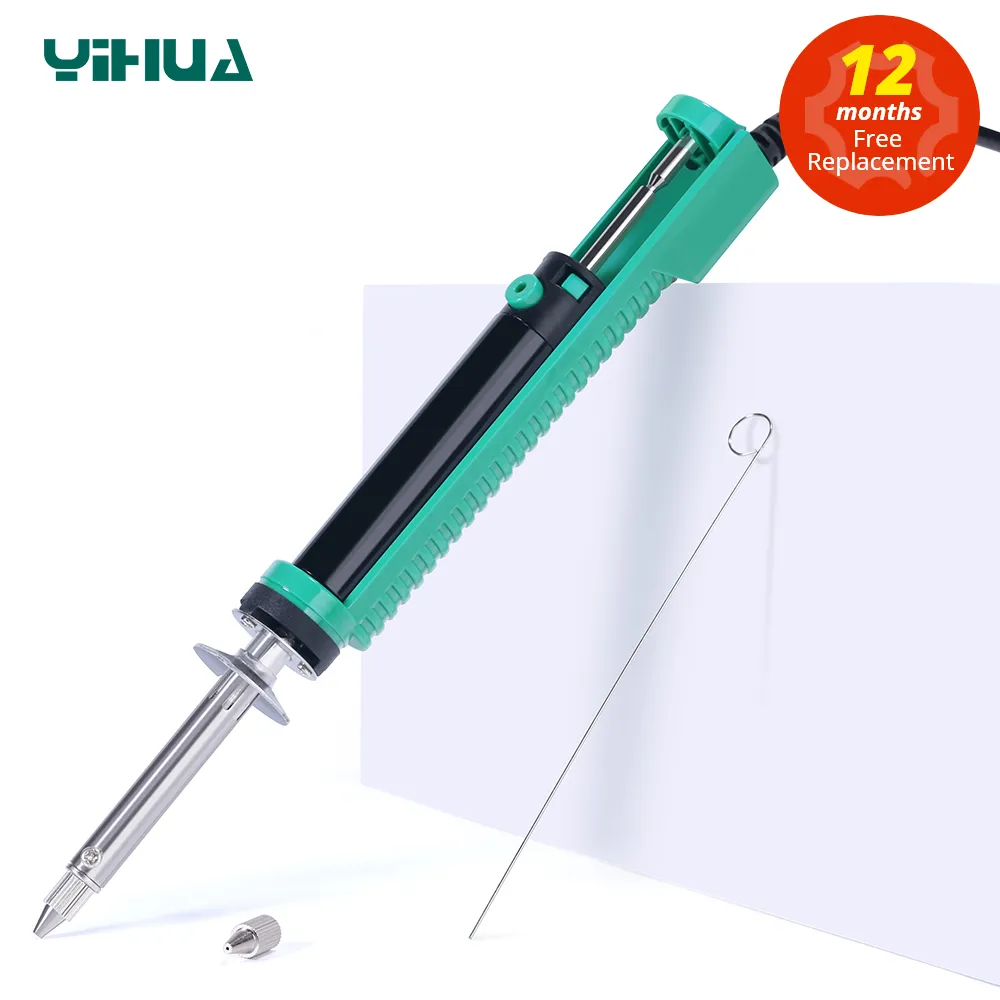 YIHUA 929D-V Tin Sucker Electr - Desoldering Pump Electric Vacuum Station 评论和价格