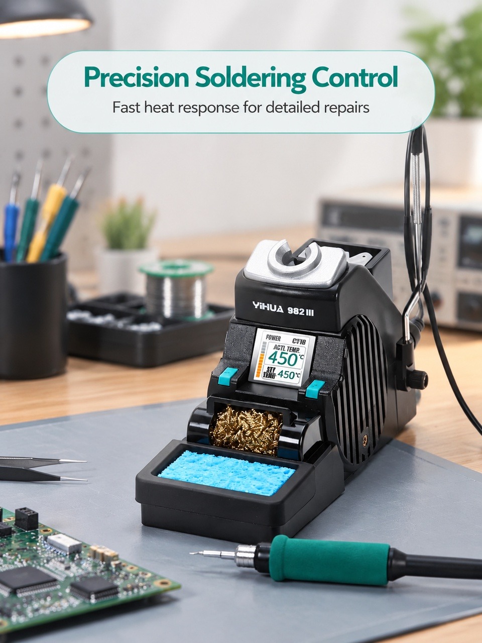 YIHUA 982-III C210 Soldering I - C210 Precision Soldering Station 评论和价格
