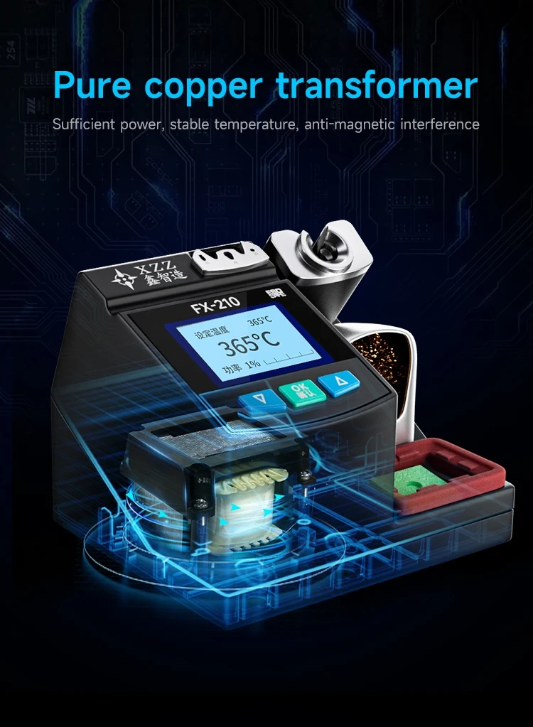 XZZ FX-210 Super Precision Sol - C210 Precision Soldering Station 评论和价格